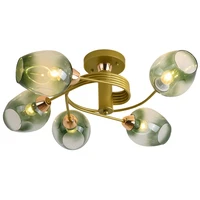nordic ceiling lamps personalities household led lighting atmospheric living room ceiling lights modern glass molecular lights