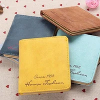stock clearence xgravity simple design small wallet square women id card holder fashion ladies coin purse casual wallets girls