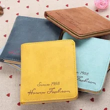 Stock Clearence XGRAVITY Simple Design Small Wallet Square Women ID Card Holder Fashion Ladies Coin Purse Casual Wallets Girls