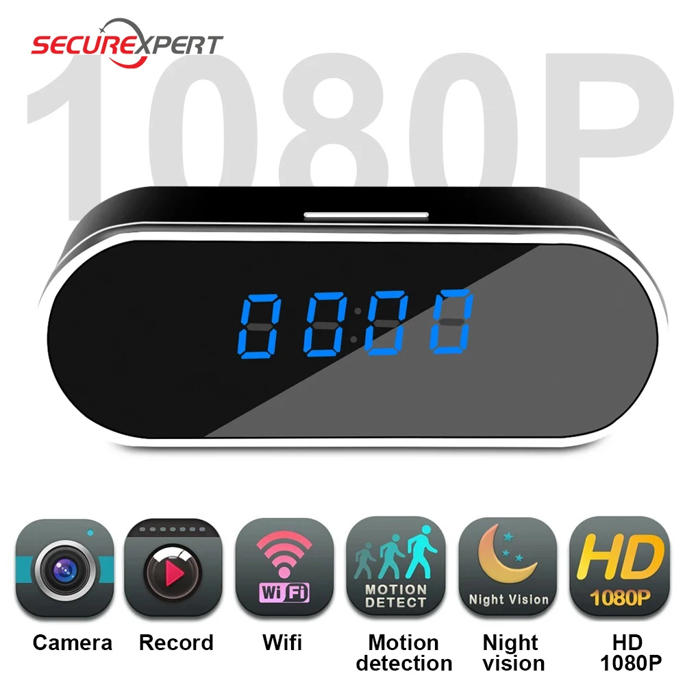 Беспроводная мини-камера видеонаблюдения 1080P HD Wi-Fi | Электроника