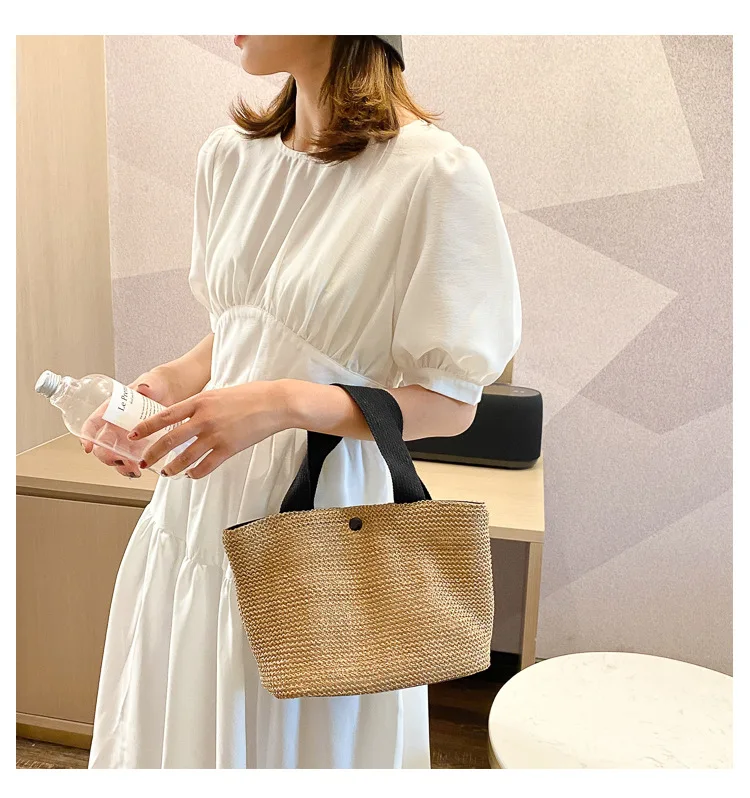 

2021 New Seaside Summer Beach Vacation.Fashion. Woven Bags. Vintage Handbags For Women. Straw Bags