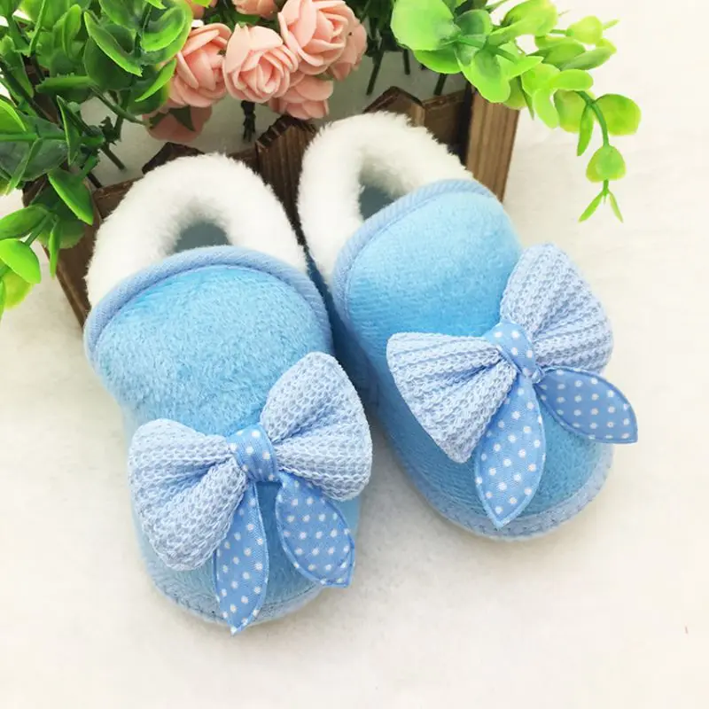 

Baby Girls Winter Botties Toddler First Walker Warm Winter Boots Soft Sole Snow Shoes 121