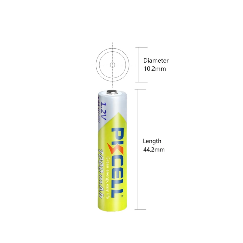 

10PCS 1.2v NI-MH AAA Battery 3A 1000MAH Rechargeable Battery aaa nimh battery batteries rechargea for flashlight toys