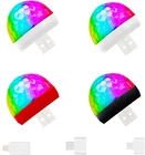 Светодиодный сценический светильник USB для дискотеки и диджея, портативный шар для семейвечерние, цветной светильник для бара, клуба, сценический эффект, лампа 5 В, аналогичный светильник