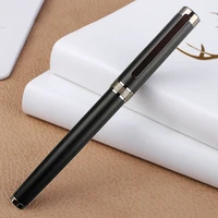 paili black metal fountain pen titanium black nib 0 380 5mm matte barrel gift bag option business pen