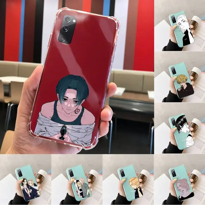 

Tokyo Revengers Phone Case Transparent For Samsung S 10 9 20 11 7 8 21 6 P Edge PLUS ULTRA 4G 5G