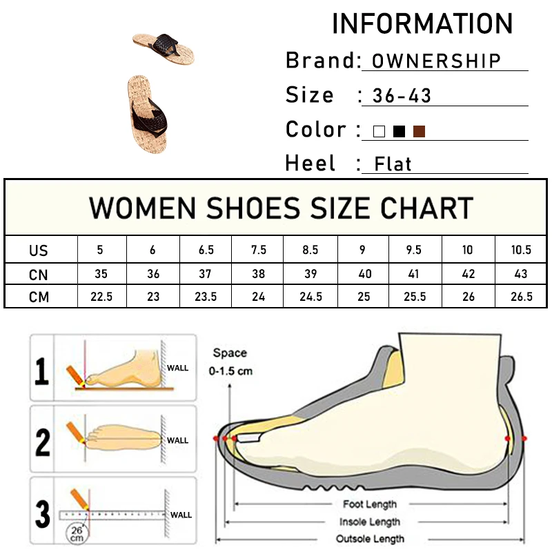 

2021 Women Flip Flop Weave Slippers Female Open Toe Fashion New Slides Women's Summer Beach Casual Comfort Sewing Flat Plus Size