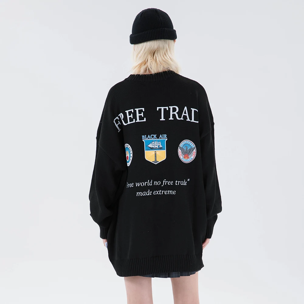 

Длинные рубашки в стиле Харадзюку, зимняя одежда, женские свитера оверсайз 2020, Топ с длинным рукавом, корейская мода, новая уличная одежда