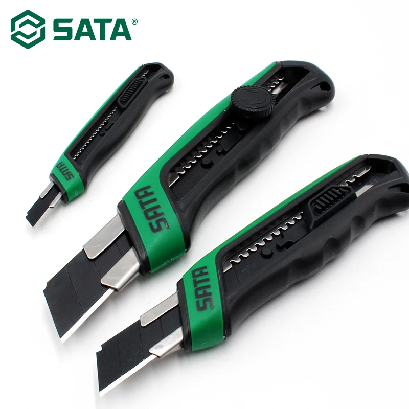 Универсальный нож SATA суперострый и прочный резиновый для бумаги домашний резки