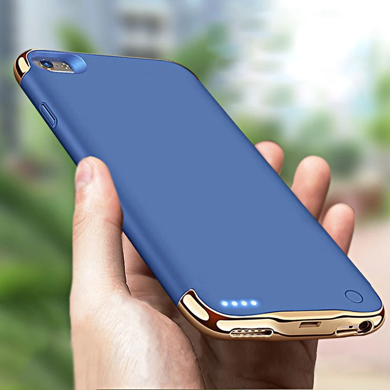 Портативный внешний аккумулятор для iPhone 6 6s 7 8 Plus X XR|Чехлы с аккумулятором| |
