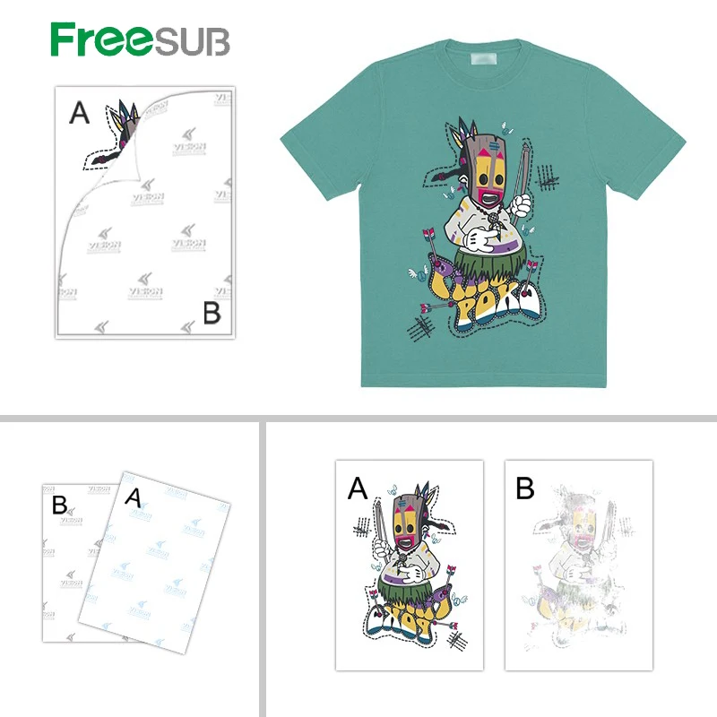 Самостоятельная Лазерная переводная бумага A4 без резки черная для печати