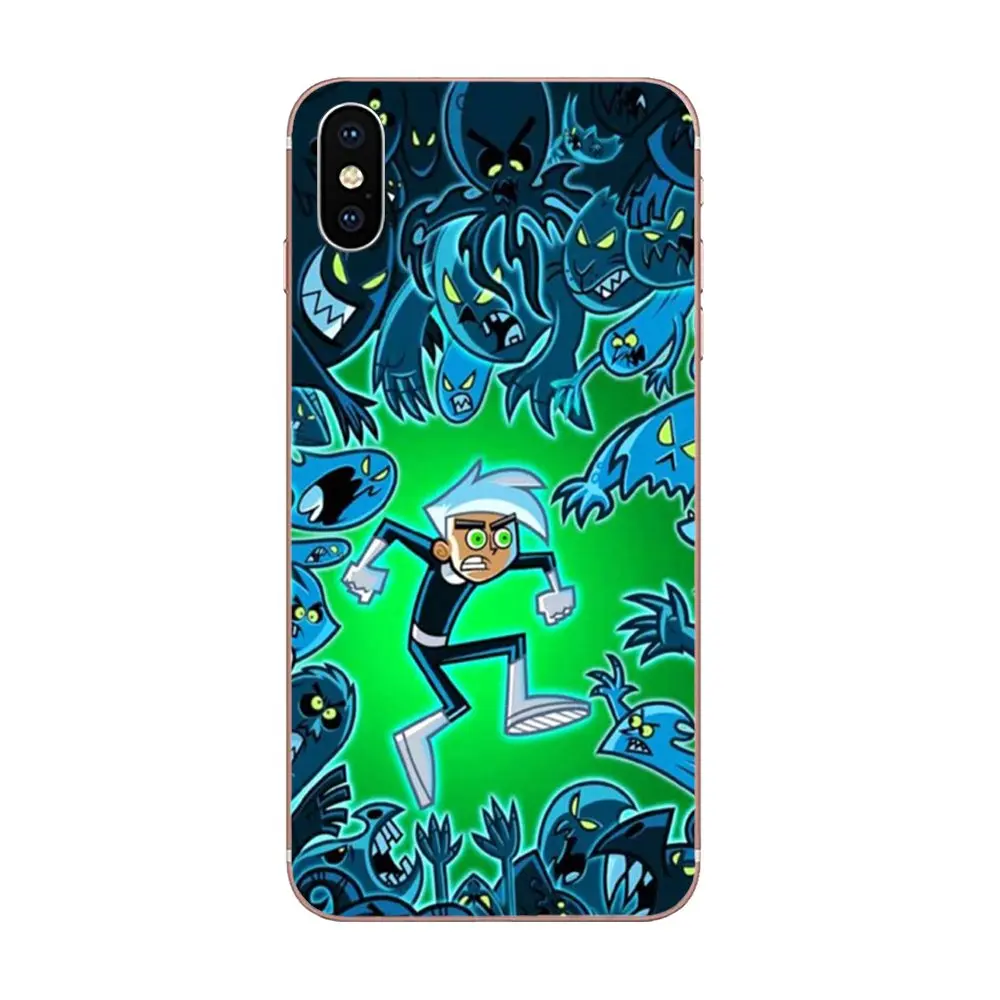 Anime Cartoon Movie Danny Phantom For Huawei Honor Nova Note 5 5I 8A 8X 10 Pro 9X Moto G G2 G3 G4 G5 G6 G7 Plus | Мобильные телефоны