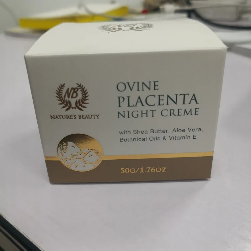 Новозеландский ночной крем-плацента с овчиной и плацентой 50 г уменьшает