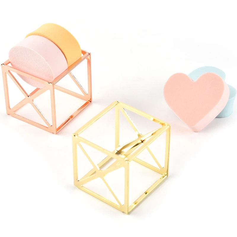 Держатель спонжа для макияжа косметическая пуховая стойка подставка сушки| |