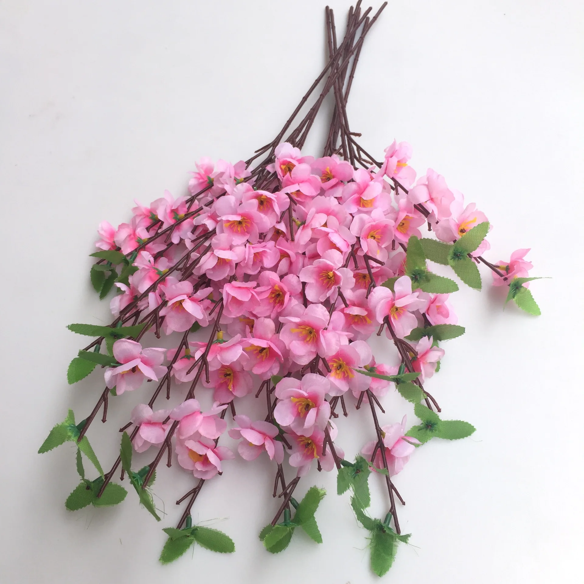 1 шт. 65 см DIY декоративные персиковые ветки искусственные персикового дерева