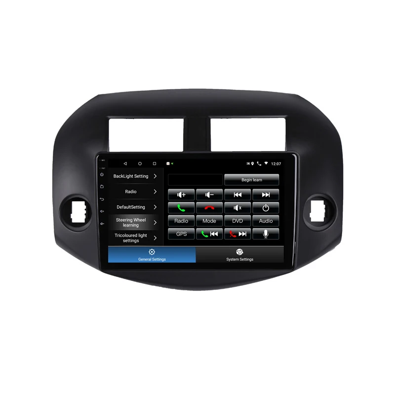 Головное устройство для Toyota RAV4 10 1 дюйма 4 Гб ОЗУ 8 ядер Android DVD GPS навигация 2007 2008 2009