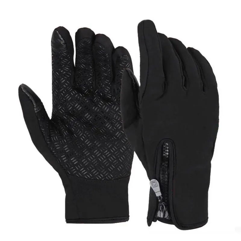 

Winter Thermal Warm Cycling Gloves Unisex Touchscreen Bicycle Gloves Bike Ski Outdoor Camping Hiking Gloves Sports Full Finger