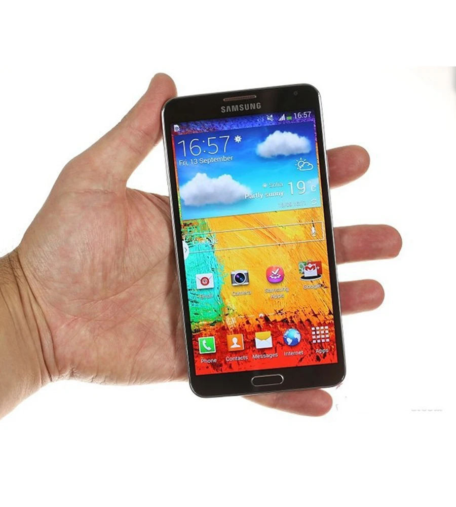 

Samsung Galaxy Note3 Cell Phone Inch 5.7 Quad Core ROM 3GB16GB 13MP 3G-WCDMA Refurbished