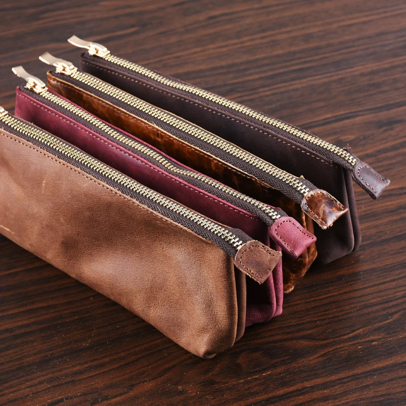 Винтажная Сумка карандаш из натуральной кожи лимитированная серия кошелек сумка