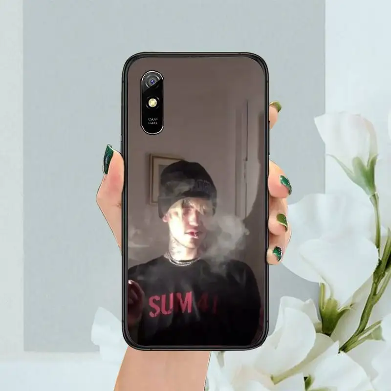 

Hip Hop Rapper Lil Peep Phone Case For Xiaomi Redmi note6 8 9 pro 7a 8T 9S K20 4X