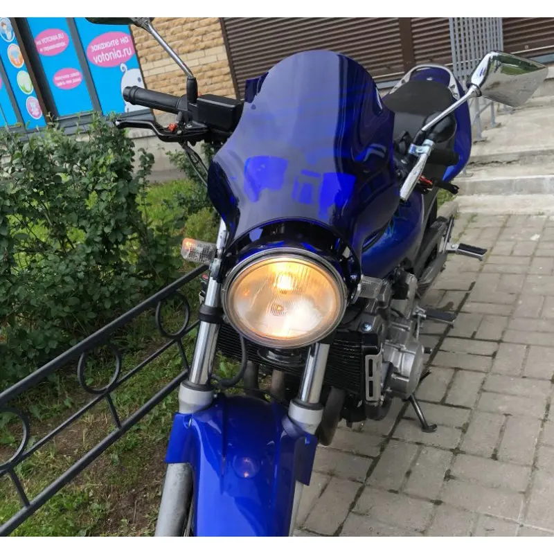 Лобовое стекло Ветер Экран для 1983-2007 Kawasaki Зефир ZR 250 400 550 750 1100 A B C Balius Xanthus фар