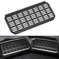2pcs car air outlet cover anti blocking dustproof back under seat air conditioning vent cover net for tesla model 3 2019 2021