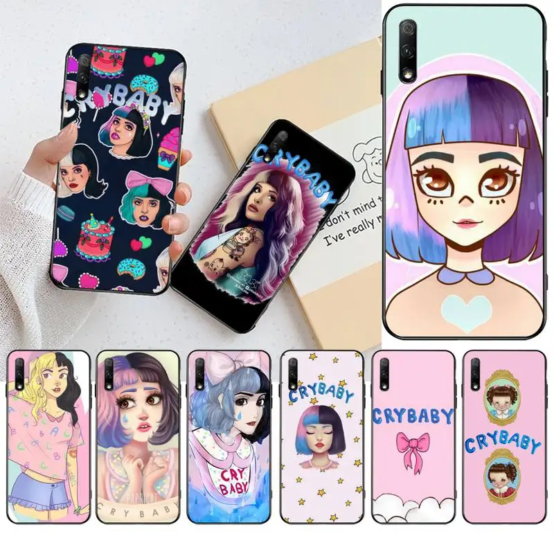 Мягкий черный чехол для телефона HPCHCJHM мелини Мартинез Crybaby Huawei Honor 30 20 10 9 8 8x 8c v30 Lite