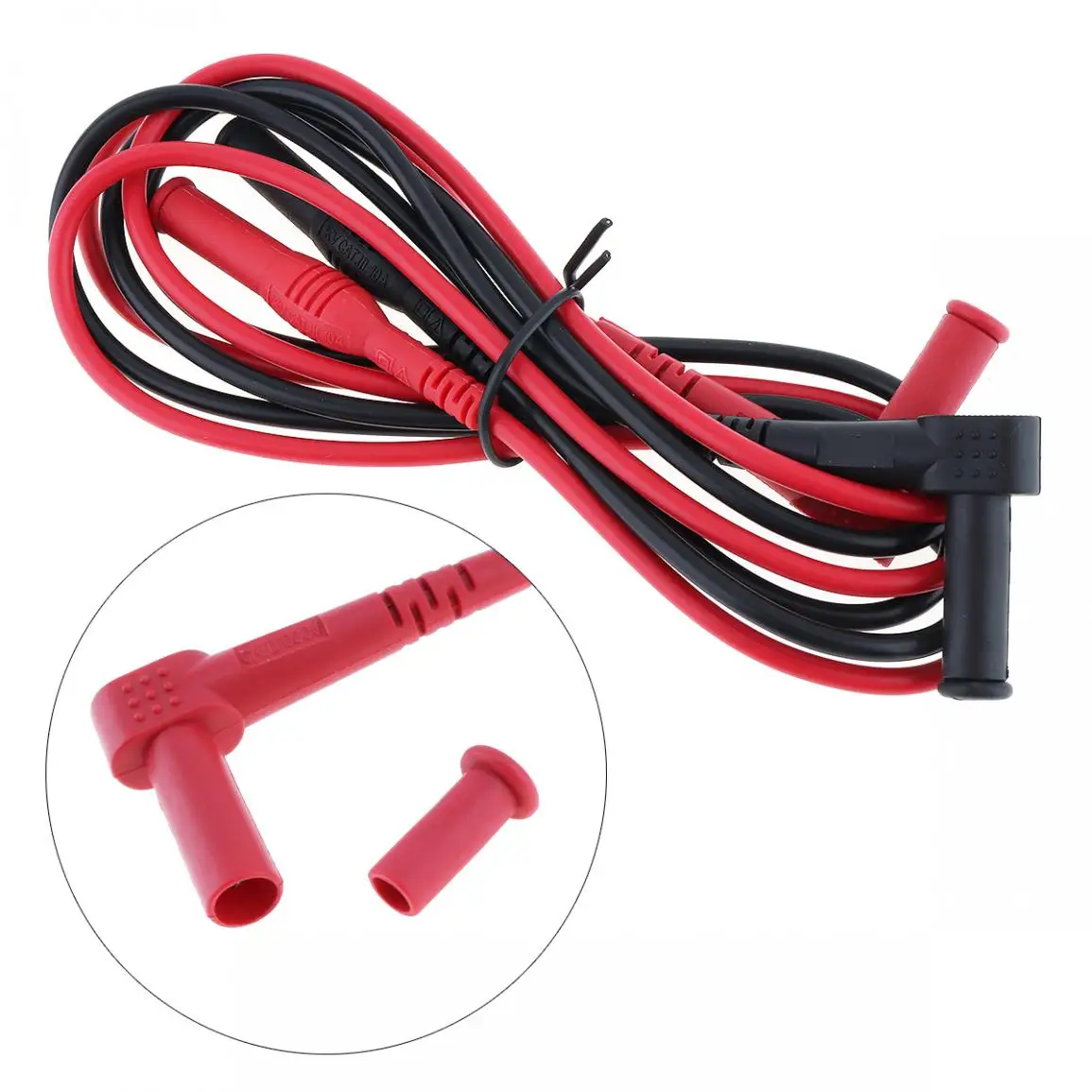 Universal 8in1 PVC 90CM Portable Replaceable Multi-function Multimeter Digital Meter Stick Test Kit Alligator Clips / Probe Hook |