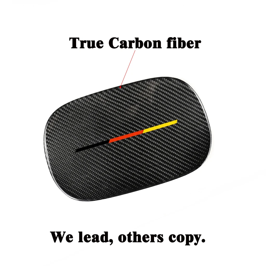 

Hi-end LHD Carbon Fiber Fuel Tank Cover Trim Sticker Covers For Mercedes Benz W205 C Class 2015-2018year