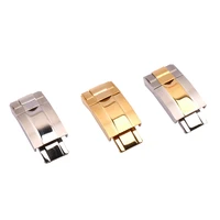 watch accessories stainless steel buckle for rolex watch belt 16mm18mm buckle delivery tool