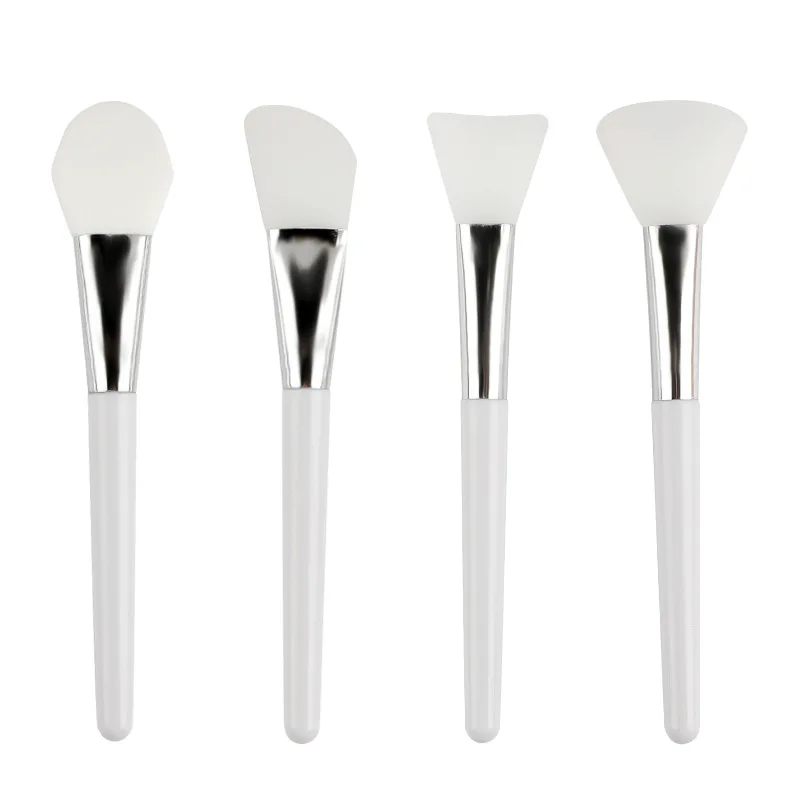 

New silicone facial mask brush knife type mud mask special brush beauty skin care silicone makeup brush
