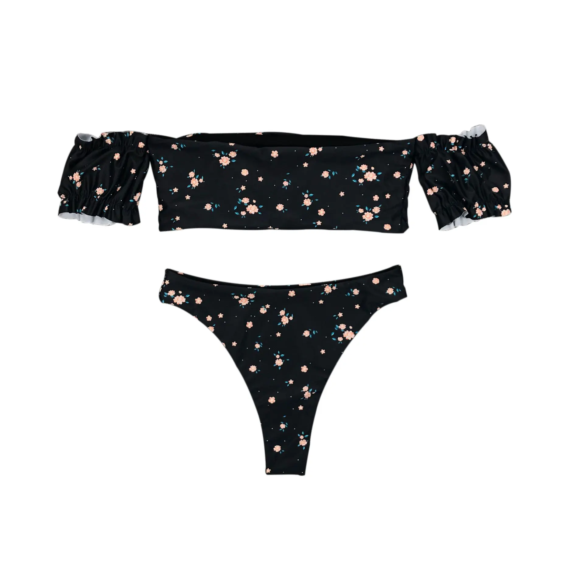 Пикантный комплект бикини Hirigin с высокой талией женские купальники открытыми