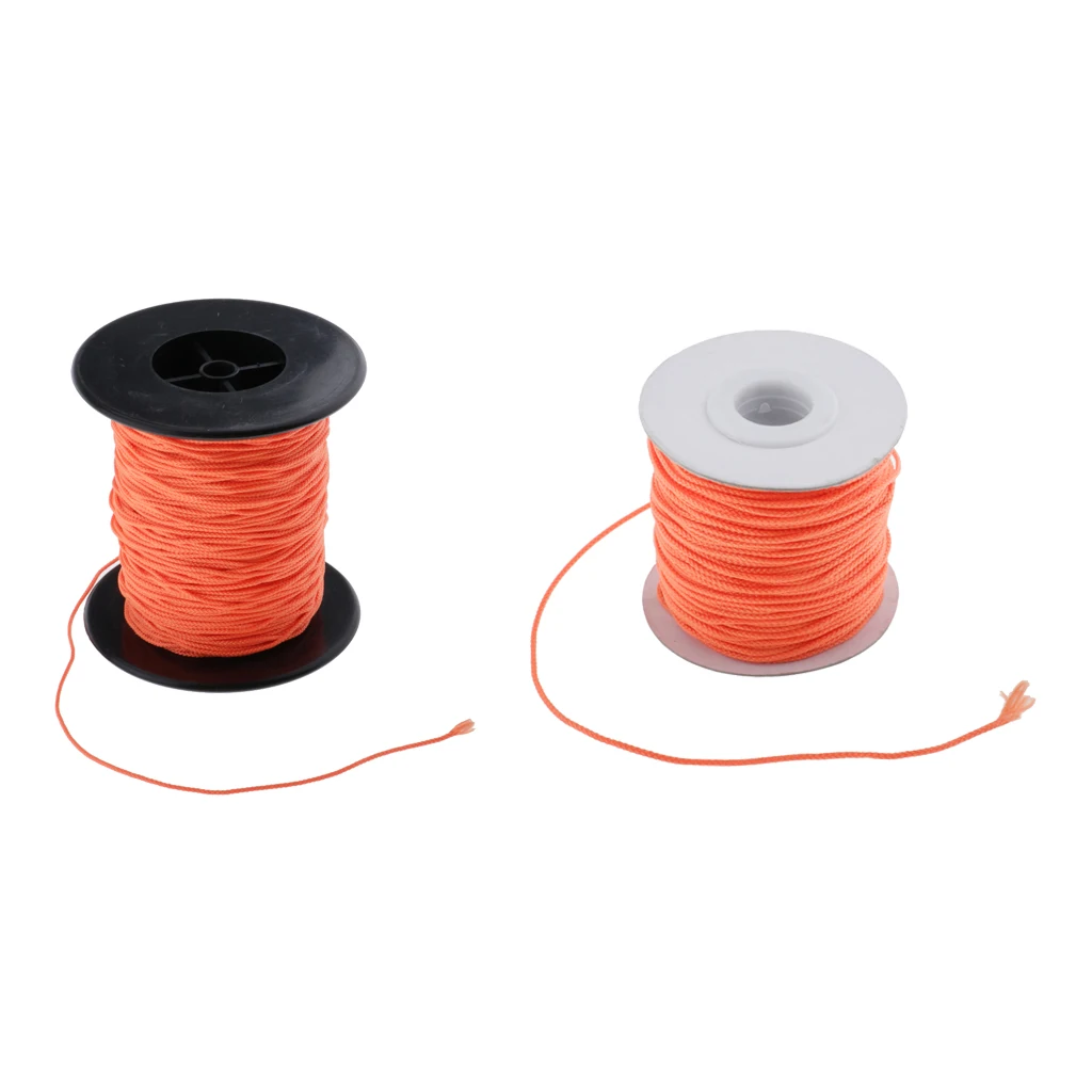 

Набор из 2 шнуров для подводного плавания с аквалангом катушка для дайвинга, 46 м + 83 м