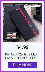 Чехол для телефона из искусственной кожи для Asus Zenfone Max Pro M2 ZB631KL, флип-чехол для Asus Zenfone Max M2 ZB633KL, Мягкая силиконовая задняя крышка