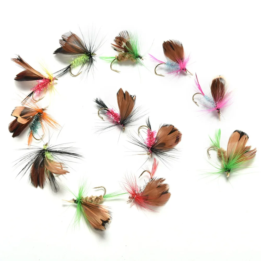 12 шт./компл. рыболовные крючки в стиле бабочки форели лососевые мухи лососевая