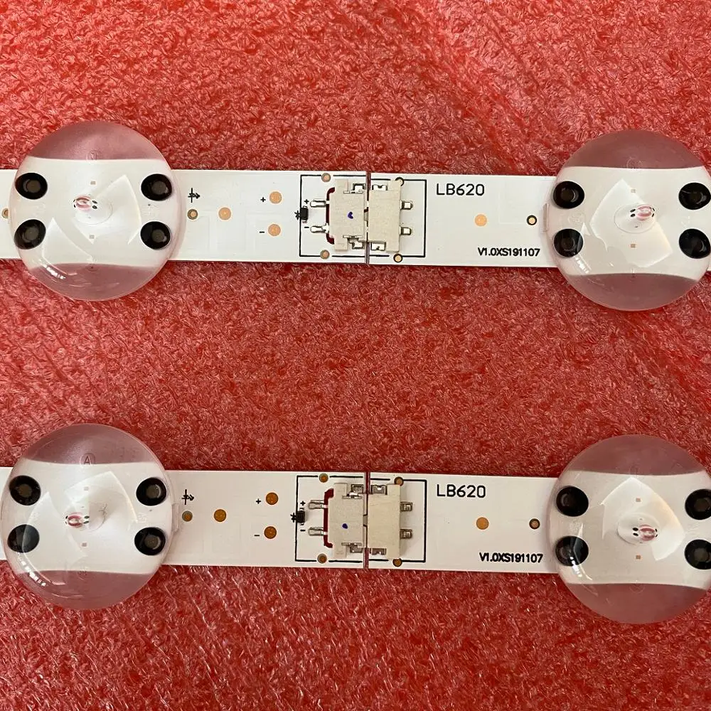 Партиями по 5 комплектов = 20 шт. светодиодный Подсветка полосы для LG 49UV340C 49UJ6525 49UJ6585