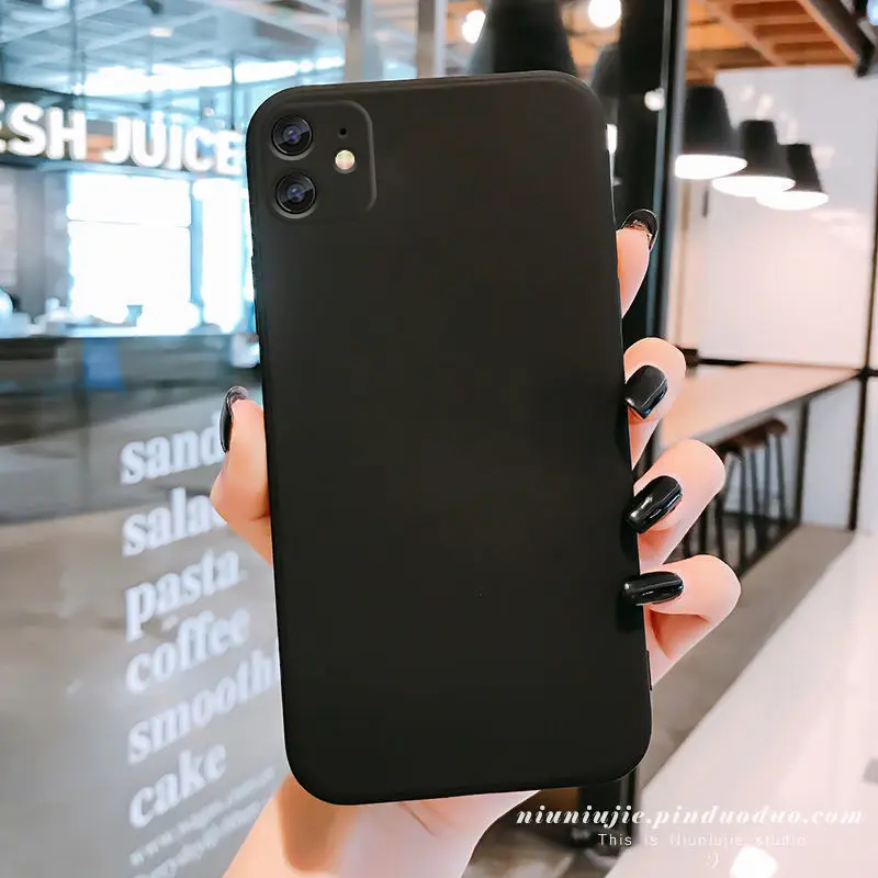 

For Phone12 pro11 8 XR XSMAX mobile phone case all inclusive new personality anti-drop silicone shell