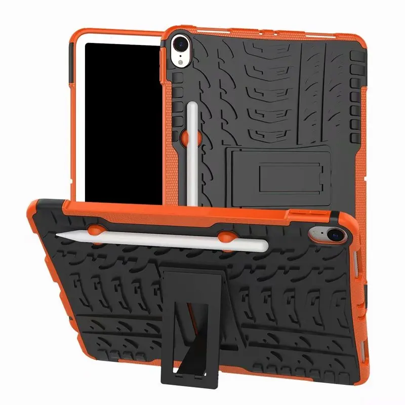 

Чехол-накладка для iPad pro 11 2018, чехол для нового iPad pro 11 с держателем-карандашом из ТПУ + поликарбоната, Противоударная броня, противоскользящи...