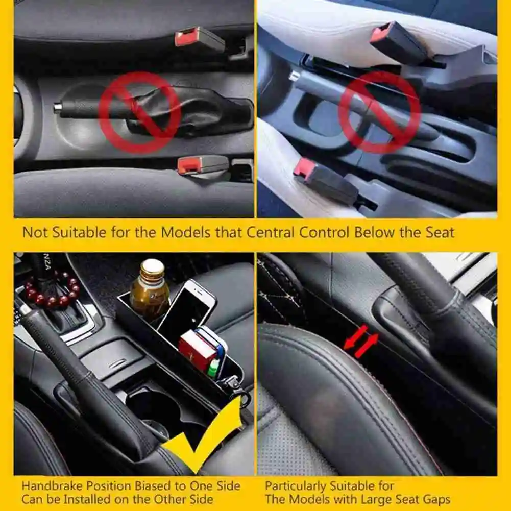 

Multifunction Car Storage Box Car Organizer Seat Gap Case Pocket Car Seat Side Car Styling Interior Decoration Accessories