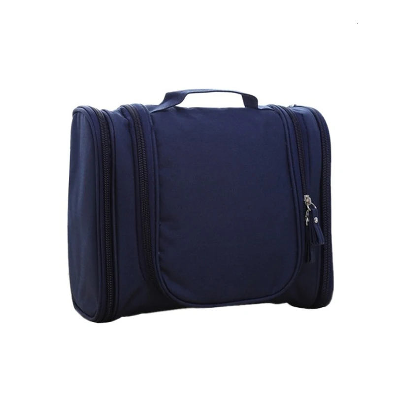 Navy blue Cosyde Горячая Водонепроницаемая подвесная косметичка для путешествий сумка для женщин бритвенный туалетный набор Органайзер сумка для мужчин - Цвет: Navy blue