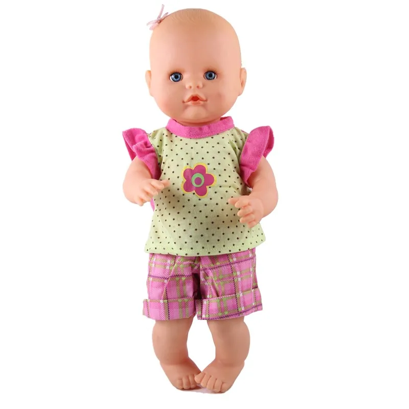 casual clothes 6 13 дюймов кукольная одежда 35 см Nenuco Ropa Accesorios Nenuco y su Hermanita 15 стилей Домашняя одежда наборы пижамы повседневная одежда - Цвет: casual clothes 6