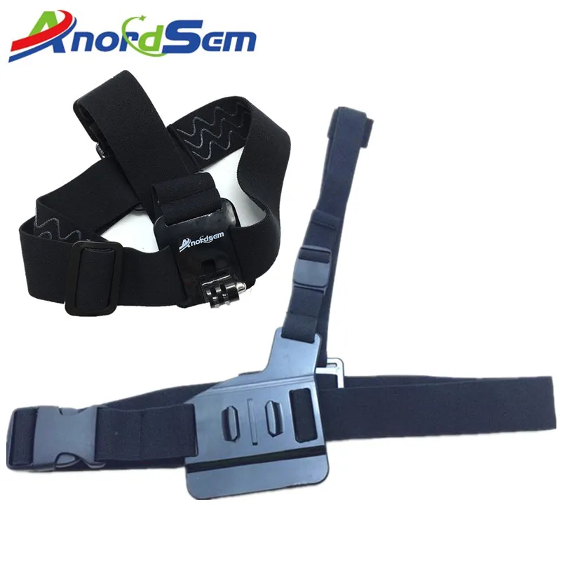 Нагрудный ремень на одно плечо + регулируемый голову для Gopro Hero8 7 6/5/4/3 SJCAM