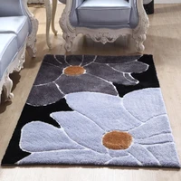 luxury high stretch yarn carpet thicken fluffy area rug for living room bedroom wedding carpet floor mat children play game mat