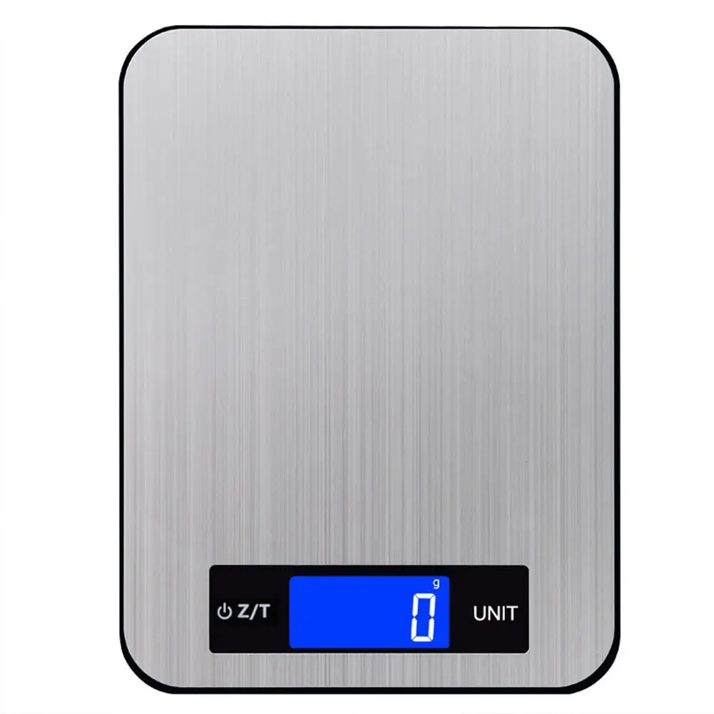 

Digital Kitchen Scale Battery Models (Batteries Not Included) Stainless Steel Touch To Power On 20 Kg Digital Weight Grams And O
