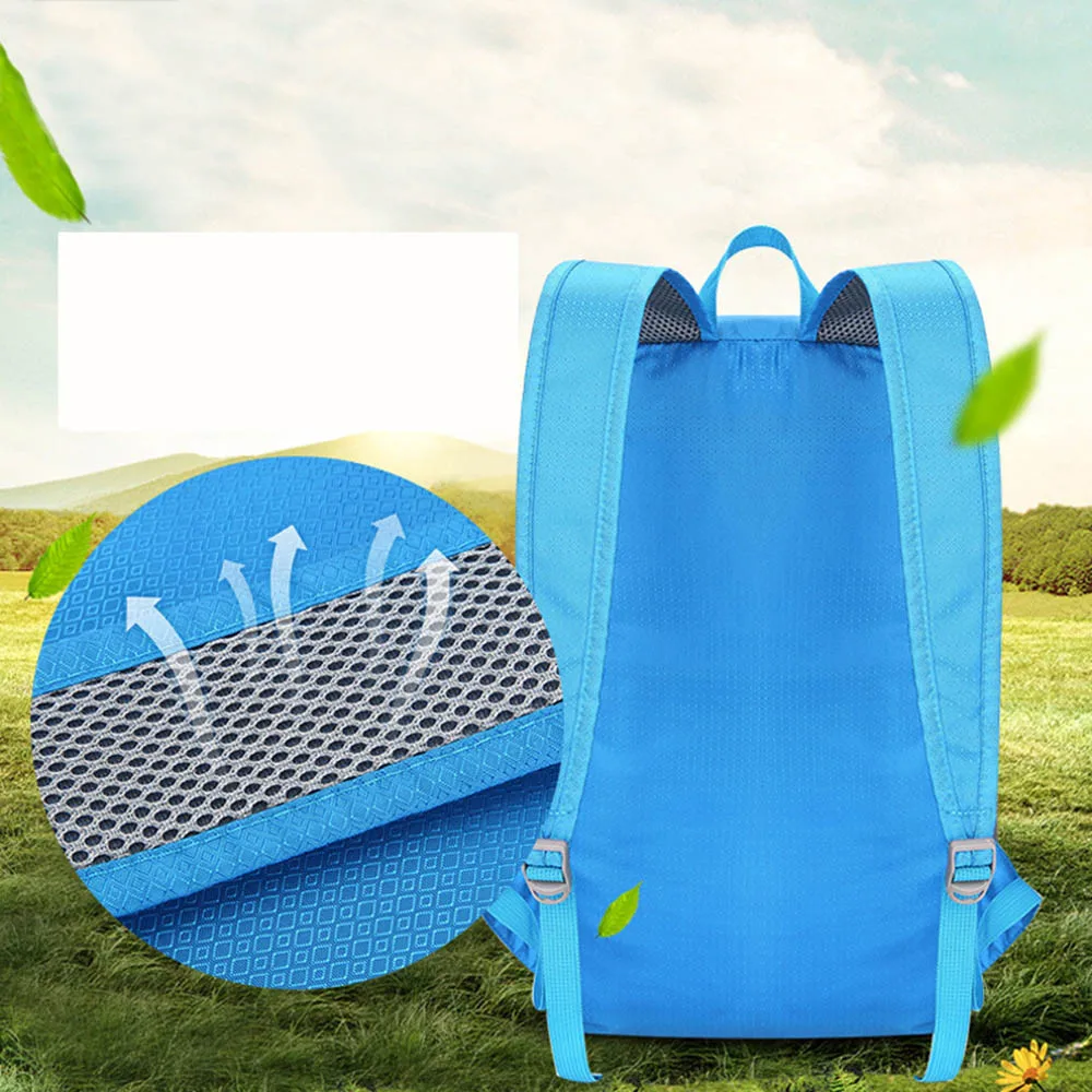 Новый спортивный складной рюкзак 20л Сверхлегкий Водонепроницаемый мини большой