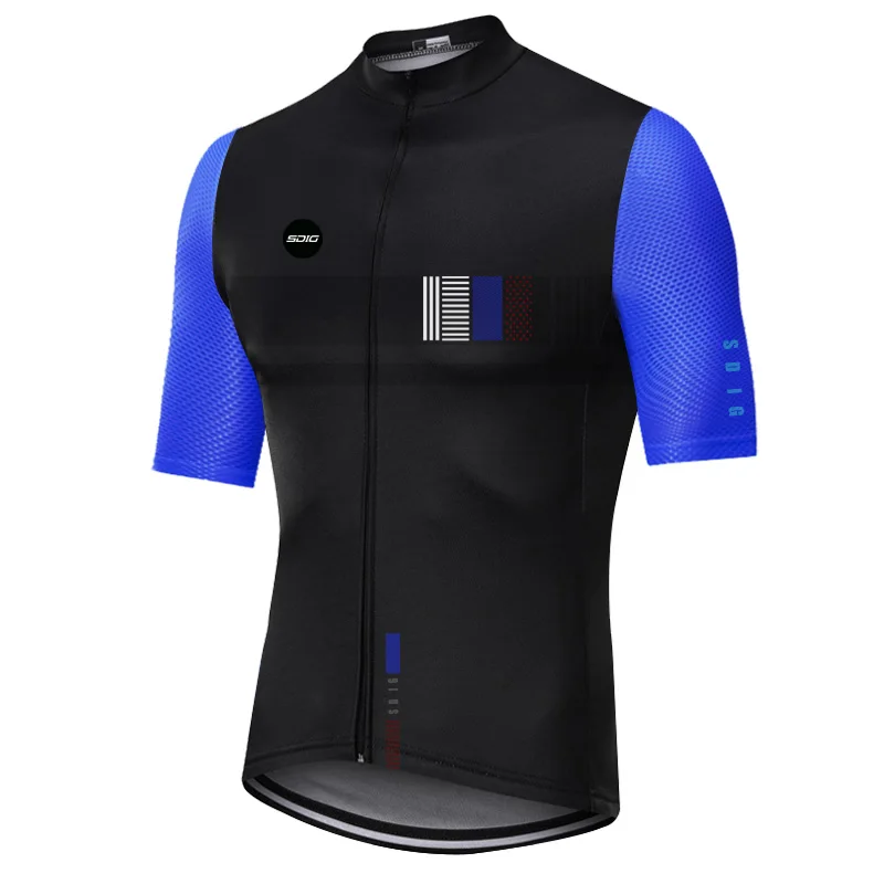 Мужская дышащая футболка с коротким рукавом SDIG велосипедная одежда для