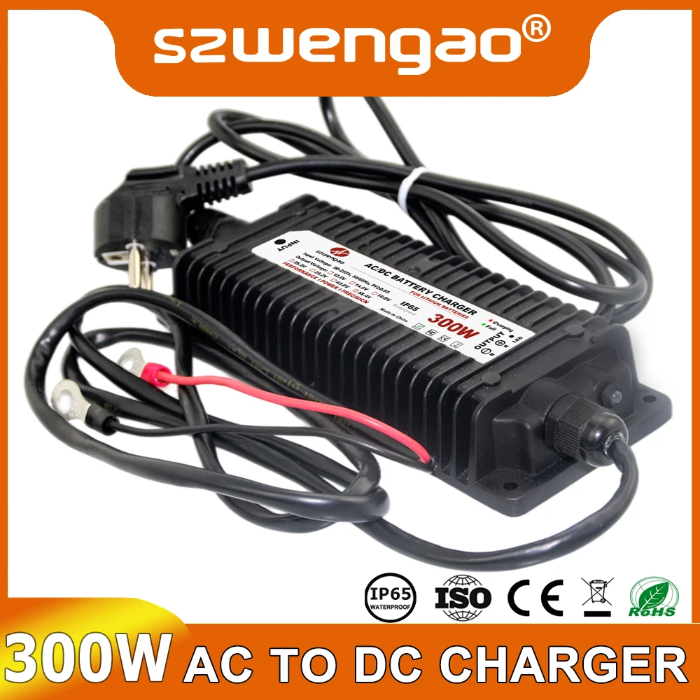 Водонепроницаемое зарядное устройство для литиевых аккумуляторов переменного