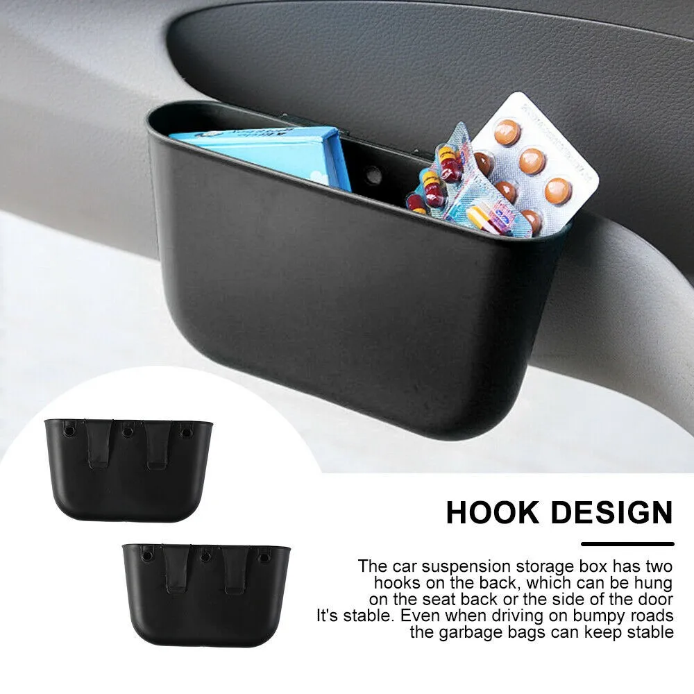

2pcs Car Seat Gap Catcher Filler Storage Box Bottle Pocket Organizer Holder Organizer Storage Basket Sundries Bin Storage Box