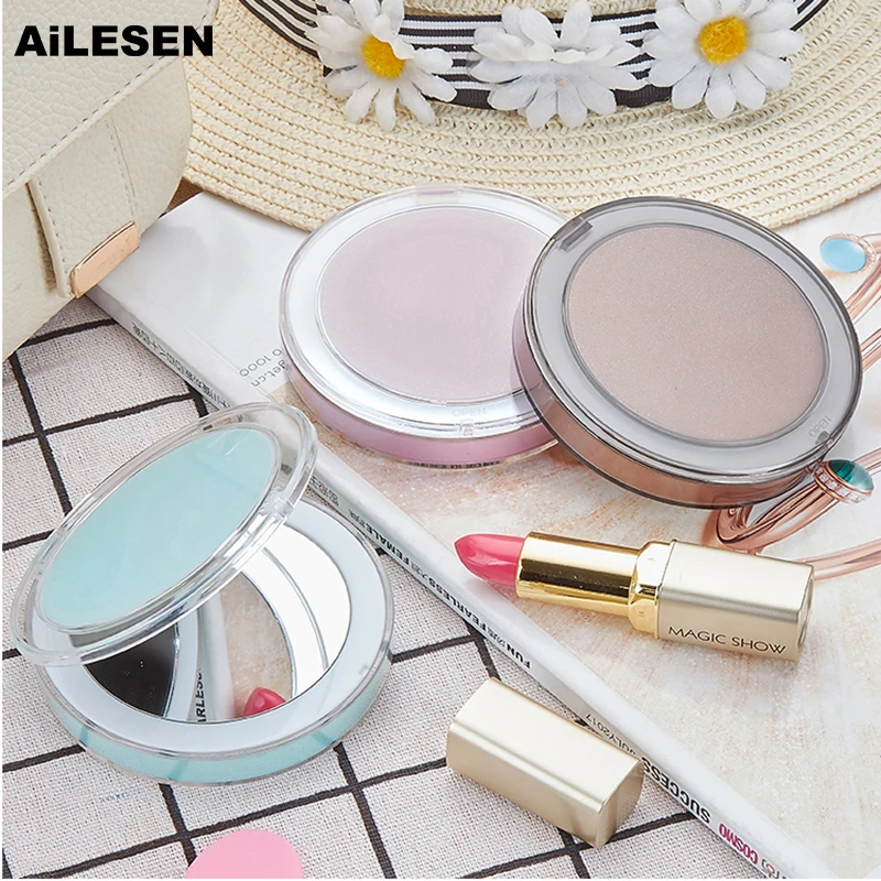 

AiLESEN Portable 3X Magnification Double-sided Makeup Mini Mirror WIth LED Light Fill Light Illuminated Smart Mirror 400 mAh