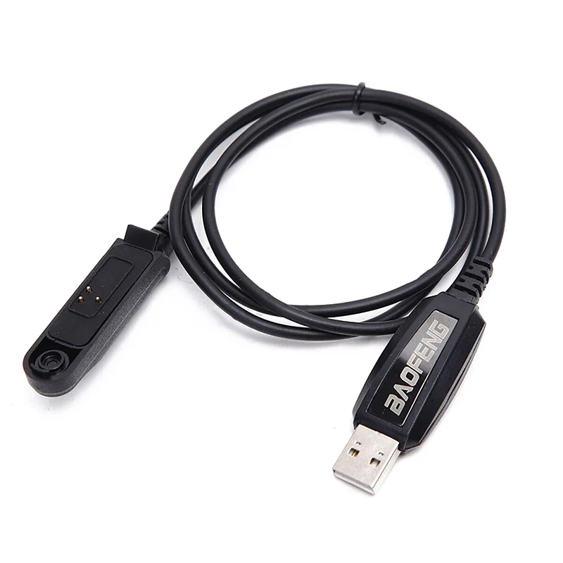 Полиуретановый USB Кабель для программирования, шнур CD для Baofeng BF-UV9R Plus A58 9700 S58 N9 и т. Д., рация UV-9R Plus A58, радио и ПК